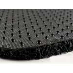 FIAT 500 All Weather Cargo Mat - Custom Rubber Woven Carpet - Black by SILA Concepts